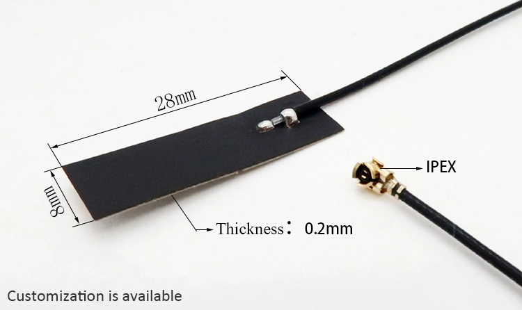 Factory Price Mini Size Internal 4G LTE Flex PCB FPC Antenna with Ipex Connector